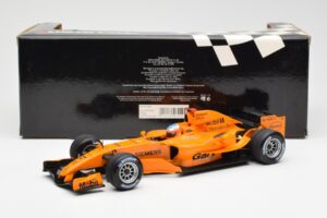 McLaren MP4-20 Mercedes G. Paffett Interim Test Car 2006 Minichamps 1:18 530061895 Metalas - nuotrauka 6 iš 6