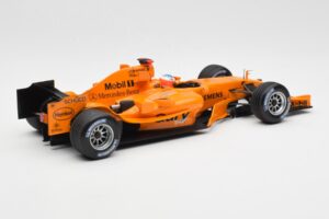 McLaren Mercedes MP4-20 G. Paffett F1 Test Car 2006 Minichamps 1:18 B66962342 Metalas - nuotrauka 2 iš 6