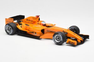 McLaren Mercedes MP4-20 G. Paffett F1 Test Car 2006 Minichamps 1:18 B66962342 Metalas - nuotrauka 4 iš 6