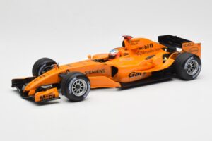 McLaren Mercedes MP4-20 G. Paffett F1 Test Car 2006 Minichamps 1:18 B66962342 Metalas