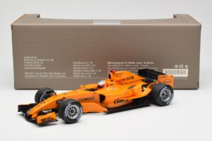 McLaren Mercedes MP4-20 G. Paffett F1 Test Car 2006 Minichamps 1:18 B66962342 Metalas - nuotrauka 6 iš 6