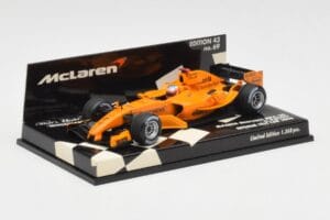 McLaren Mercedes MP4-20 G. Paffett Test Car 2006 Minichamps 1:43 530064395 Metalas - nuotrauka 2 iš 5