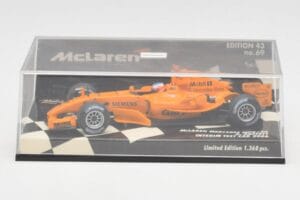 McLaren Mercedes MP4-20 G. Paffett Test Car 2006 Minichamps 1:43 530064395 Metalas - nuotrauka 5 iš 5