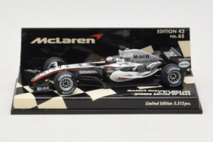McLaren MP4-20 Mercedes #10 J.P. Montoya British GP Winner F1 2005 Minichamps 1:43 530054320 Metalas