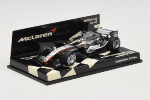 McLaren MP4-20 Mercedes P. de la Rosa F1 2005 Minichamps 1:43 530054315 Metalas - nuotrauka 2 iš 5
