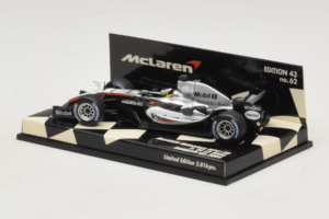McLaren MP4-20 Mercedes P. de la Rosa F1 2005 Minichamps 1:43 530054315 Metalas - nuotrauka 3 iš 5