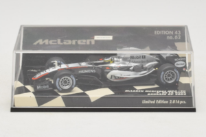 McLaren MP4-20 Mercedes P. de la Rosa F1 2005 Minichamps 1:43 530054315 Metalas - nuotrauka 4 iš 5