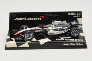 McLaren MP4-20 Mercedes P. de la Rosa F1 2005 Minichamps 1:43 530054315 Metalas