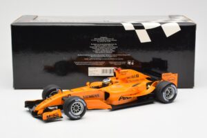 McLaren MP4-20 Mercedes P. de la Rosa Interim Test Car 2006 Minichamps 1:18 530061894 Metalas - nuotrauka 6 iš 6