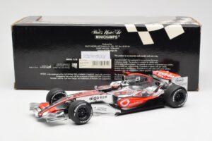 McLaren MP4-21 Mercedes #4 J-P. Montoya Showcar 2006 Minichamps 1:18 MONTOYA002 Metalas - nuotrauka 6 iš 6