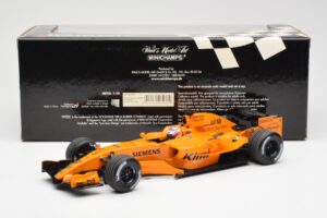 McLaren MP4-21 Mercedes #3 K. Raikkonen Interim Livery 2006 Minichamps 1:18 530061873 Metalas - nuotrauka 6 iš 6
