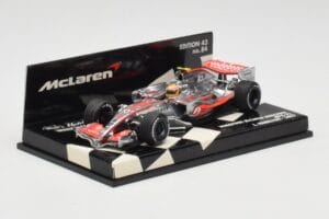 McLaren Mercedes MP4-22 #2 L. Hamilton Race Car 2007 Minichamps 1:43 530074302 Metalas - nuotrauka 2 iš 5