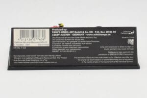 McLaren Mercedes MP4-22 #2 L. Hamilton Race Car 2007 Minichamps 1:43 530074302 Metalas - nuotrauka 4 iš 5