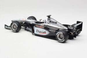 McLaren MP4-15 #2 D. Coulthard F1 2000 Hot Wheels 1:18 26740 Metalas - nuotrauka 5 iš 6