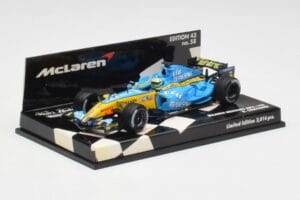 McLaren MP4-19B #5 D. Coulthard F1 2004 Minichamps 1:43 530044315 Metalas - nuotrauka 3 iš 5
