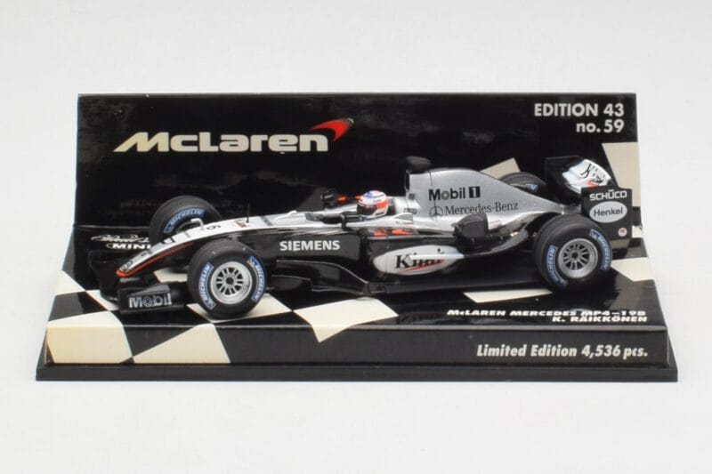 McLaren MP4-19B #6 K. Raikkonen F1 2004 Minichamps 1:43 530044316 Metalas