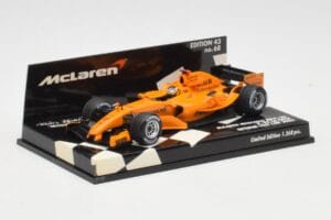 McLaren MP4/20 P. de la Rosa 2006 Minichamps 1:43 530064394 Metalas - nuotrauka 2 iš 5