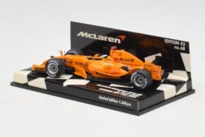 McLaren MP4/20 P. de la Rosa 2006 Minichamps 1:43 530064394 Metalas - nuotrauka 3 iš 5