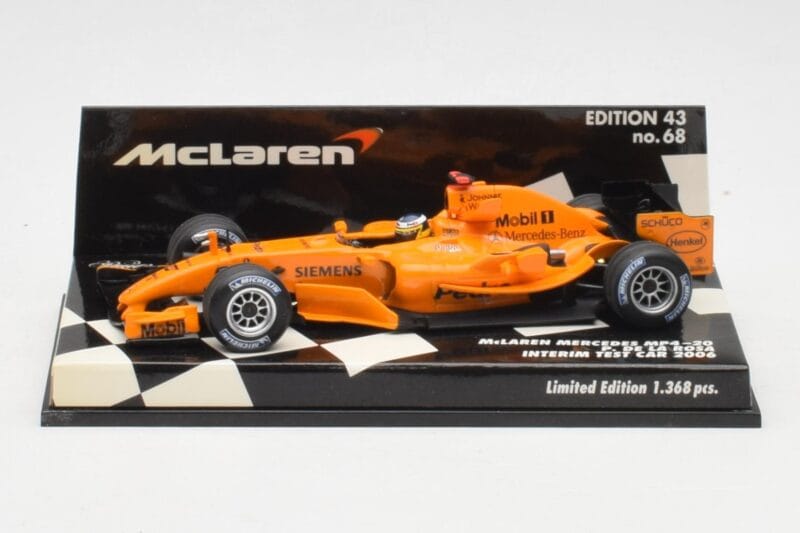 McLaren MP4/20 P. de la Rosa 2006 Minichamps 1:43 530064394 Metalas