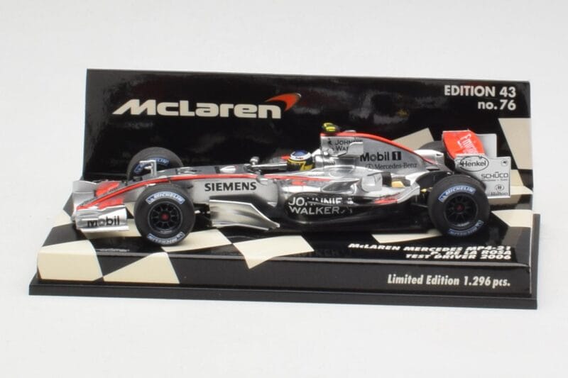 McLaren MP4-21 P. de la Rosa Test 2006 Minichamps 1:43 530064343 Metalas