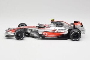 McLaren MP4-22 #2 L. Hamilton Canadian GP Winner 2007 Minichamps 1:18 530071822 Metalas - nuotrauka 3 iš 6