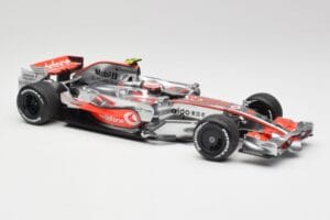 McLaren MP4-22 #2 L. Hamilton Canadian GP Winner 2007 Minichamps 1:18 530071822 Metalas - nuotrauka 4 iš 6