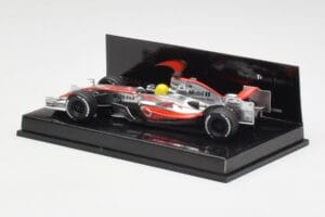 McLaren MP4-22 L. Hamilton F1 Showcar 2007 Minichamps 1:43 530074372 Metalas - nuotrauka 2 iš 5
