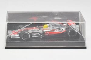 McLaren MP4-22 L. Hamilton F1 Showcar 2007 Minichamps 1:43 530074372 Metalas - nuotrauka 3 iš 5
