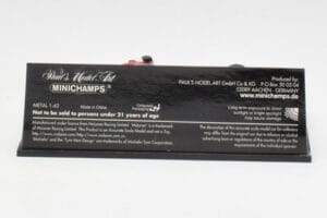 McLaren MP4-22 L. Hamilton F1 Showcar 2007 Minichamps 1:43 530074372 Metalas - nuotrauka 4 iš 5
