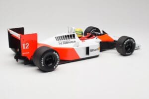 McLaren Honda MP4/4 Marlboro #12 A. Senna F1 World Champion 1988 Minichamps 1:12 540881212 Metalas - nuotrauka 2 iš 6