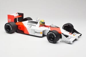 McLaren Honda MP4/4 Marlboro #12 A. Senna F1 World Champion 1988 Minichamps 1:12 540881212 Metalas - nuotrauka 4 iš 6