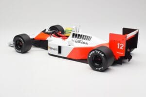 McLaren Honda MP4/4 Marlboro #12 A. Senna F1 World Champion 1988 Minichamps 1:12 540881212 Metalas - nuotrauka 5 iš 6
