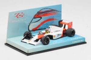 McLaren MP4/5 T. Sato Demonstration Run 2002 Minichamps 1:43 518020102 Metalas - nuotrauka 2 iš 5