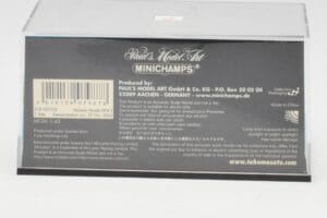 McLaren MP4/5 T. Sato Demonstration Run 2002 Minichamps 1:43 518020102 Metalas - nuotrauka 4 iš 5