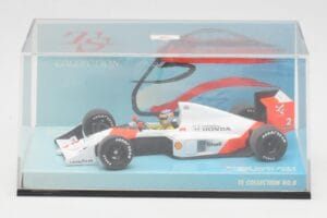 McLaren MP4/5 T. Sato Demonstration Run 2002 Minichamps 1:43 518020102 Metalas - nuotrauka 5 iš 5