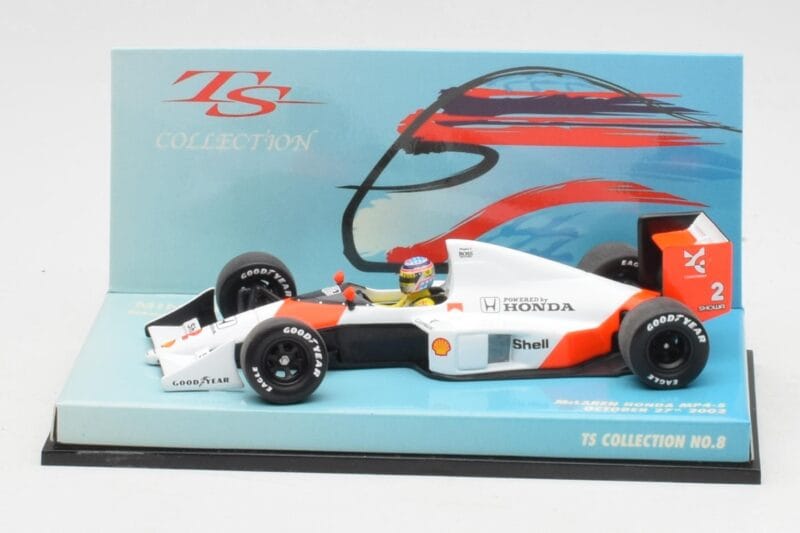 McLaren MP4/5 T. Sato Demonstration Run 2002 Minichamps 1:43 518020102 Metalas