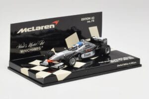 McLaren MP4/98T 2-Seater M. Hakkinen / E. Hakkinen F1 2000 Minichamps 1:43 530984378 Metalas - nuotrauka 2 iš 4