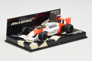 McLaren MP4/3 TAG #12 S. Johansson F1 1987 Minichamps 1:43 530874302 Metalas - nuotrauka 2 iš 4