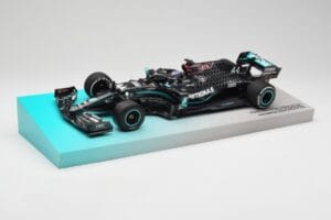 Mercedes AMG Petronas W11 #44 L. Hamilton Winner British GP 2020 Minichamps 1:18 113200444 Metalas - nuotrauka 2 iš 7