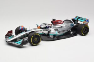Mercedes AMG W13 E Performance Petronas #63 G. Russell Miami GP 2022 Minichamps 1:18 110220563 Metalas
