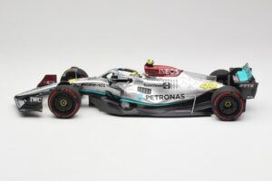 Mercedes AMG W13 E Performance Petronas #44 L. Hamilton Spanish GP 2022 Minichamps 1:18 110220044 Metalas - nuotrauka 3 iš 7