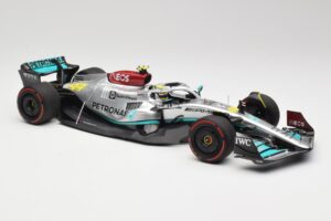 Mercedes AMG W13 E Performance Petronas #44 L. Hamilton Spanish GP 2022 Minichamps 1:18 110220044 Metalas - nuotrauka 4 iš 7