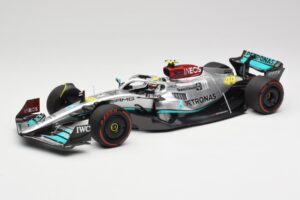 Mercedes AMG W13 E Performance Petronas #44 L. Hamilton Spanish GP 2022 Minichamps 1:18 110220044 Metalas