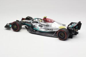 Mercedes AMG W13 E Performance Petronas #44 L. Hamilton Spanish GP 2022 Minichamps 1:18 110220044 Metalas - nuotrauka 5 iš 7