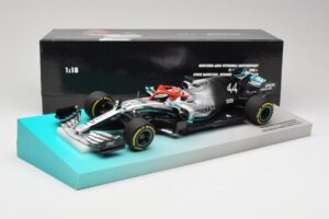 Mercedes AMG Petronas W10 EQ Power+ #44 L. Hamilton Monaco GP Winner 2019 Minichamps 1:18 113906644 Derva - nuotrauka 7 iš 7