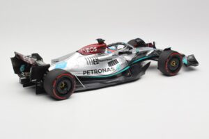 Mercedes AMG W13 E Performance Petronas #63 G. Russell Brazilian GP 1st Win 2022 Minichamps 1:18 110222163 Derva - nuotrauka 2 iš 7