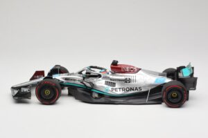 Mercedes AMG W13 E Performance Petronas #63 G. Russell Brazilian GP 1st Win 2022 Minichamps 1:18 110222163 Derva - nuotrauka 3 iš 7