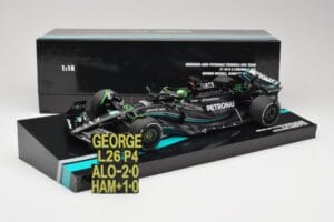 Mercedes AMG W14 E Performance Petronas #63 G. Russell Bahrain GP 2023 Minichamps 1:18 113230163 Derva - nuotrauka 7 iš 7