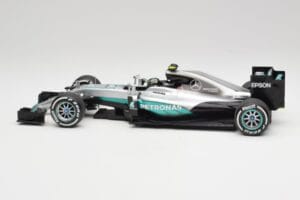 Mercedes AMG W07 #6 N. Rosberg Australia GP Winner 2016 Minichamps 1:18 110160006 Metalas - nuotrauka 3 iš 7