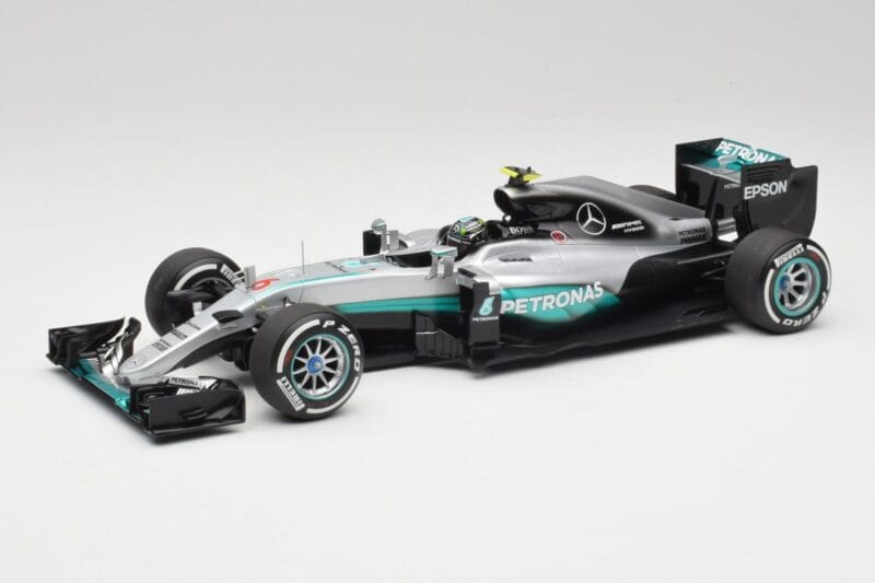 Mercedes AMG W07 #6 N. Rosberg Australia GP Winner 2016 Minichamps 1:18 110160006 Metalas